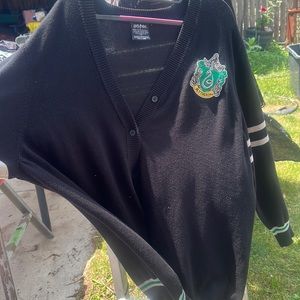 Officially licensed Harry Potter Slytherin Cardigan